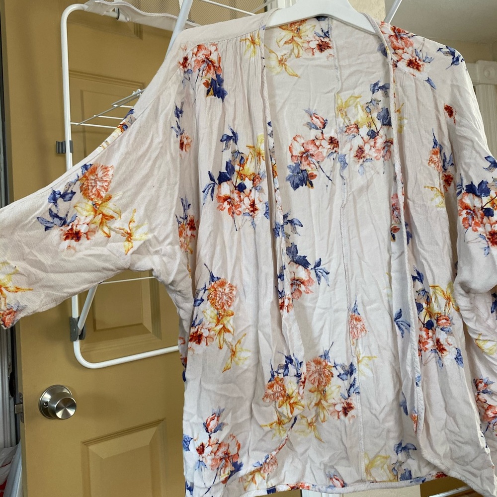 Floral Kimono sweater